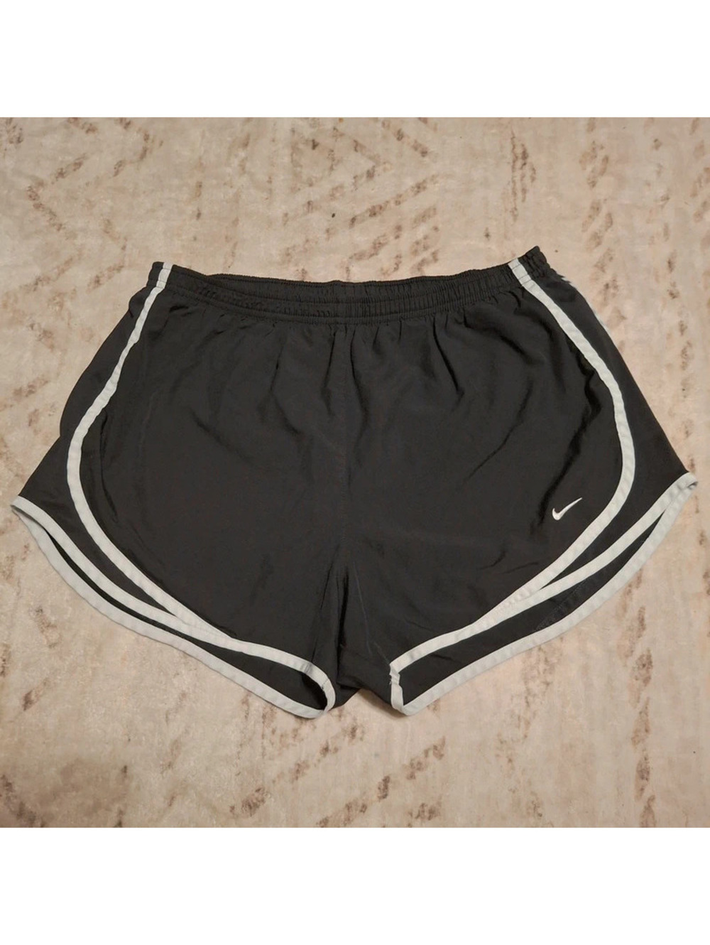 Summer workout! Nike Dri-FIT Black Running Shorts womens medium